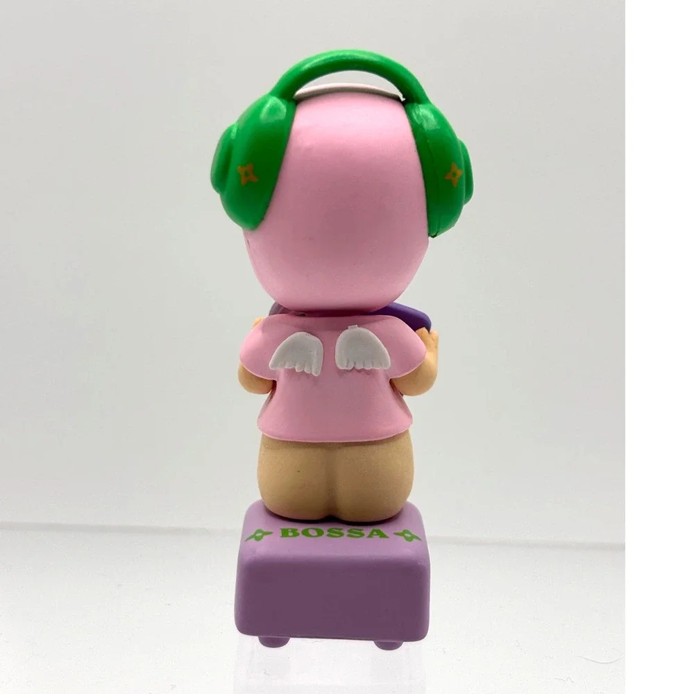 New Unbranded Kewpie/Angel Mini Figure Collectible, Bossa Nova Music, Open Box